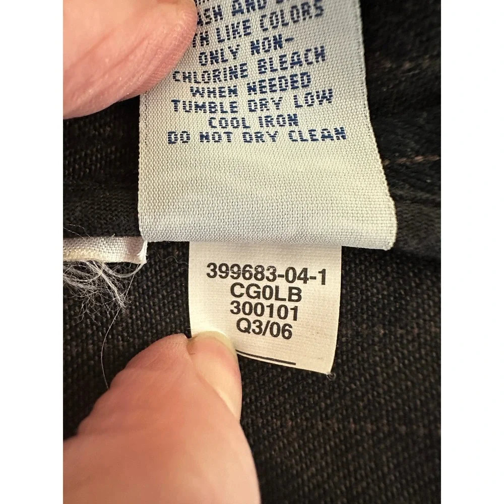 Vintage 2006 Mens Old Navy Pinstripe Workwear Blazer Chore Jacket Navy (Black) S
